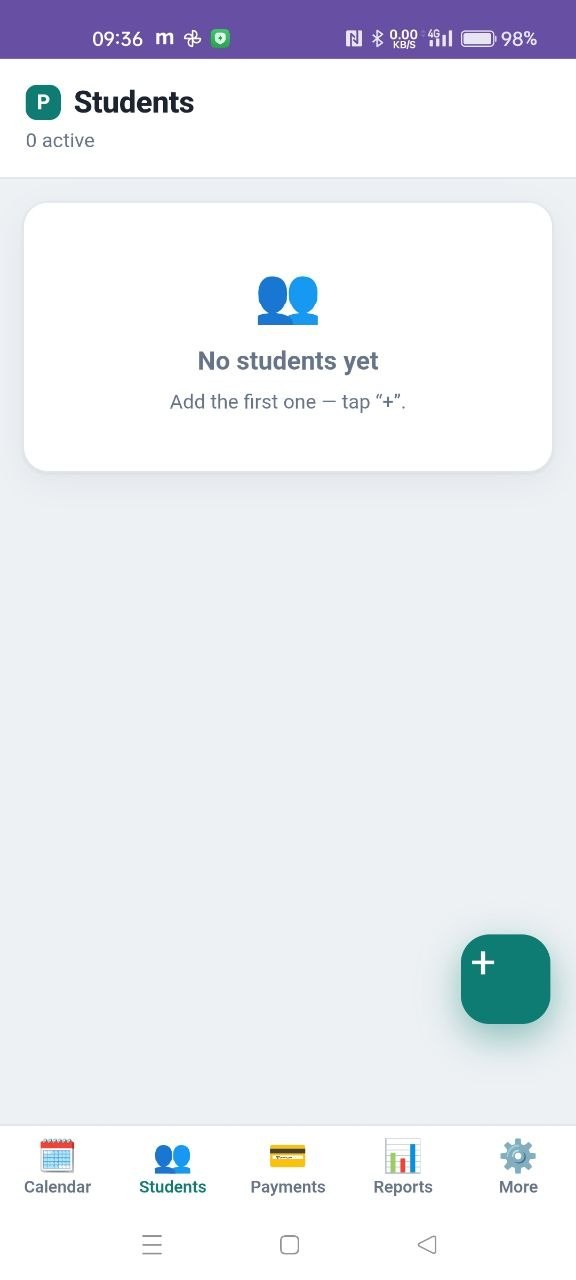 Students screen