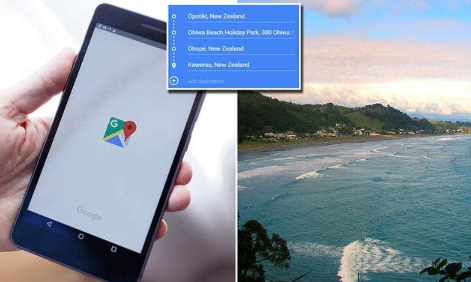 Customer Searching for Local Gisborne Businesses on Mobile Phone Person using smartphone to search for local businesses and services in Gisborne, demonstrating importance of mobile SEO and Google Maps optimization for Gisborne businesses