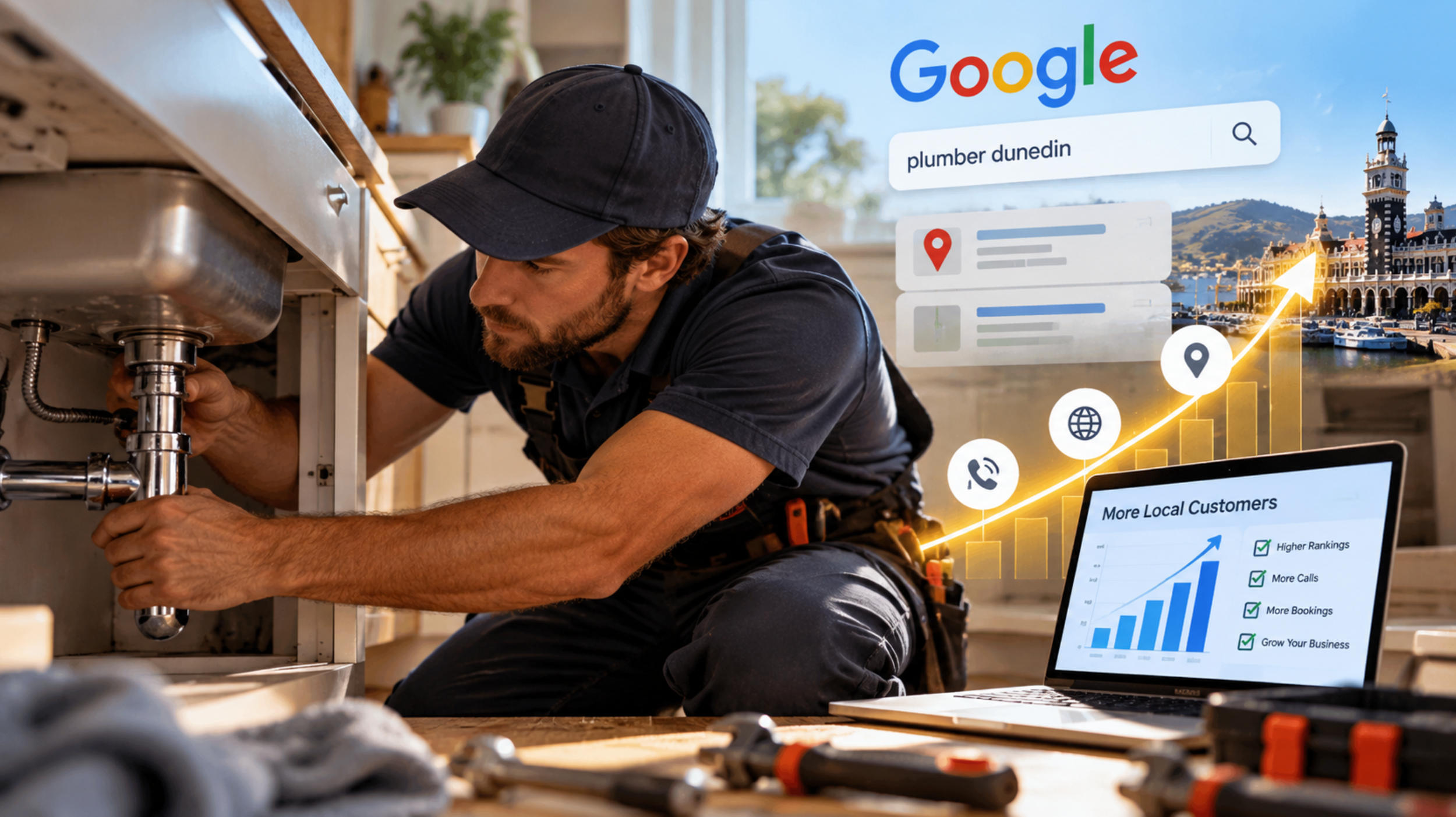 Plumbers in Dunedin read on seo4.co.nz website