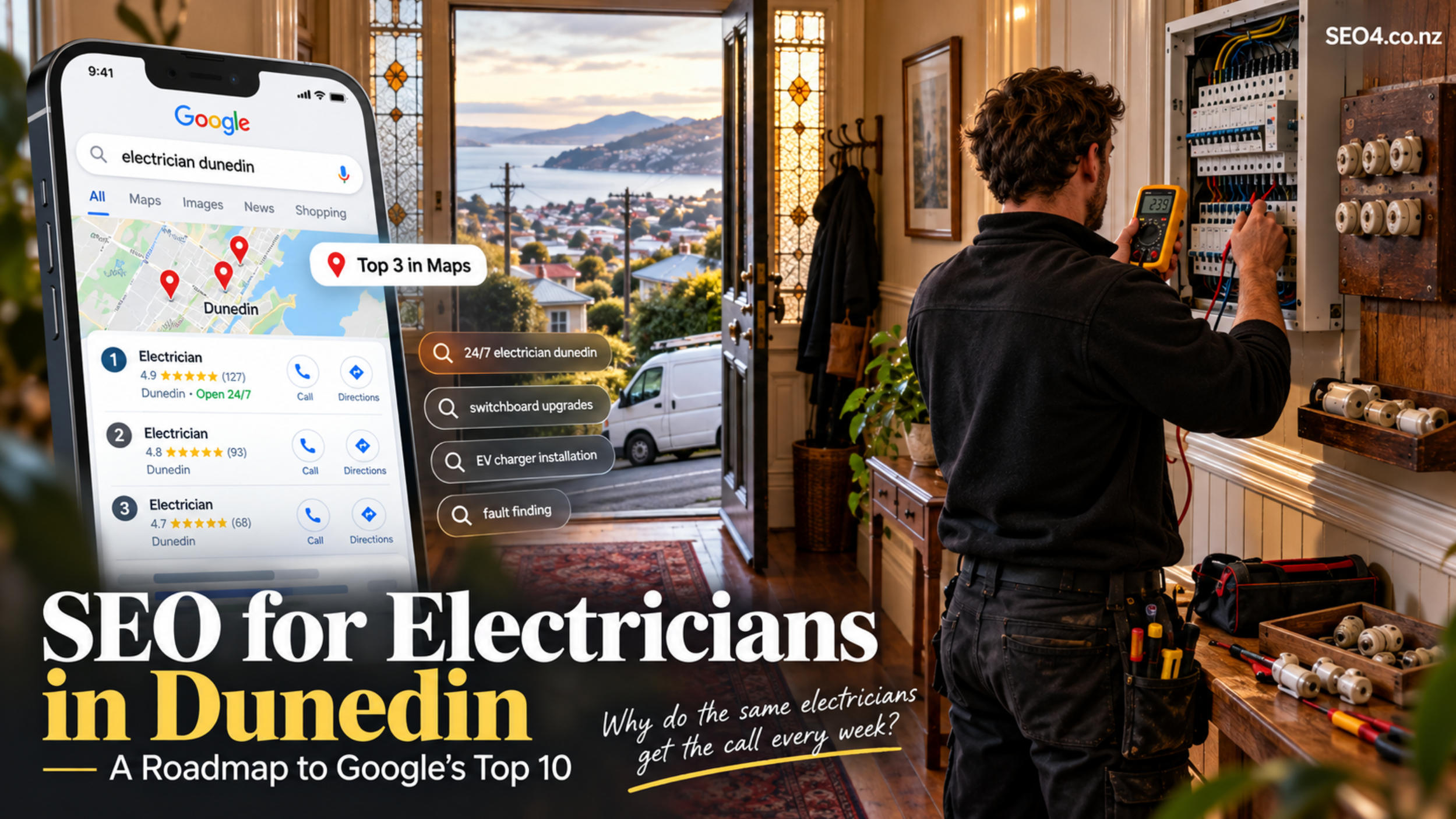 Electricians in Dunedin NZ on seo4.co.nz