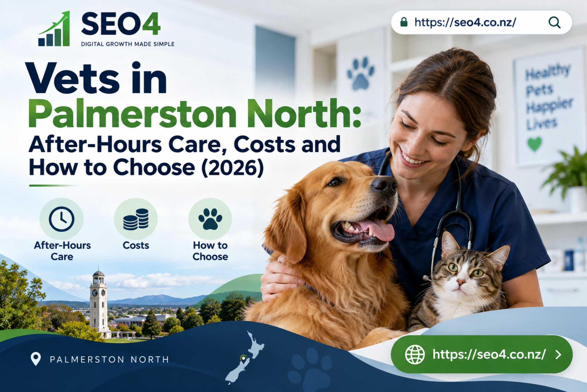 Vets in Palmerston North NZ on seo4.co.nz